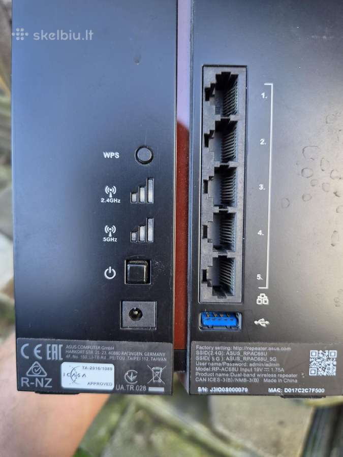 Parduodamas Dual-band Wi-fi kartotuvas - nuotraukos Nr. 2