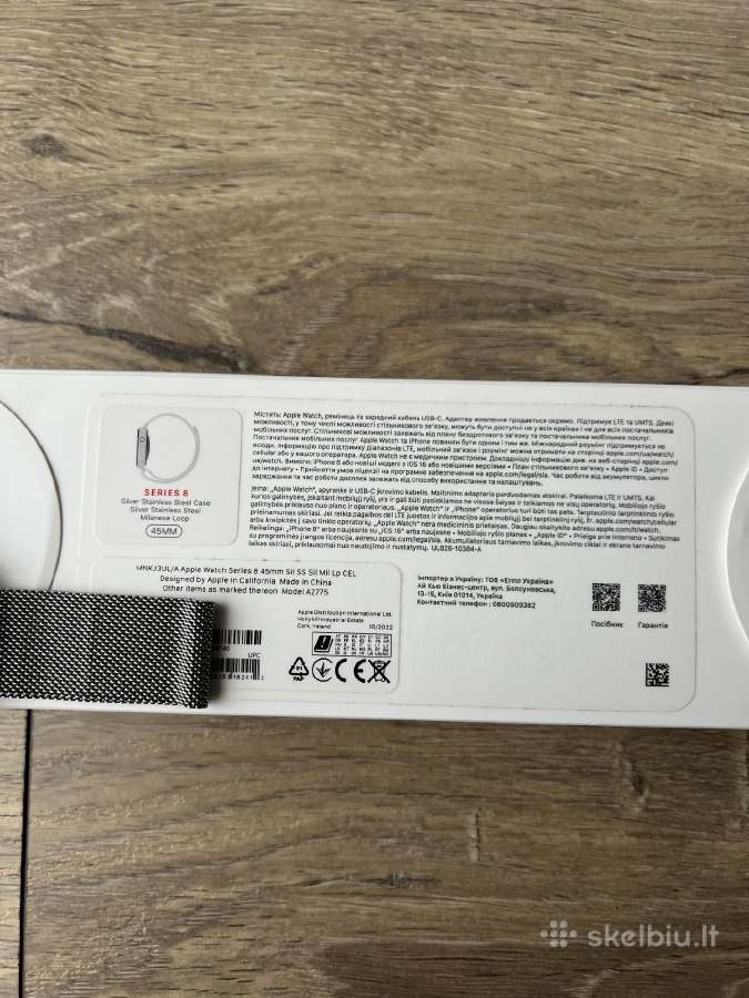 Apple watch 8 45mm - nuotraukos Nr. 5