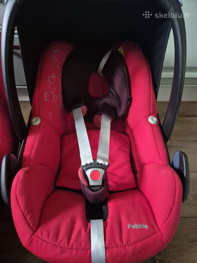 Maxi cosi Pebble ir Pearl kartu su familyfix baze - nuotraukos Nr. 3