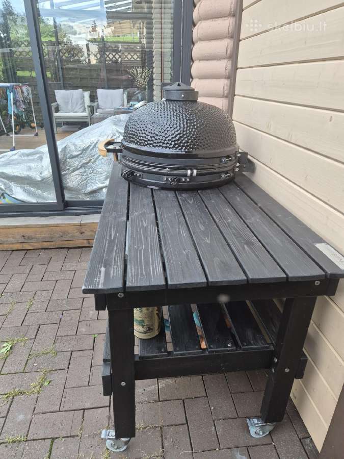 Kepsninė Kamado Bono Grande su originaliu stalu - nuotraukos Nr. 3