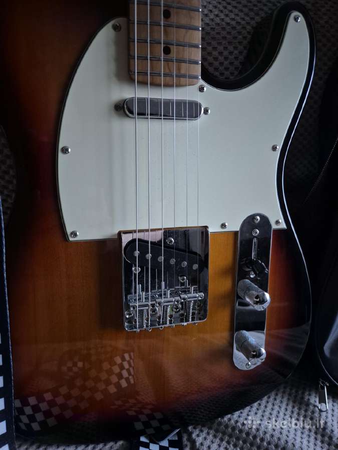 Elektrinė gitara Jet telecaster, kaip nauja - nuotraukos Nr. 3