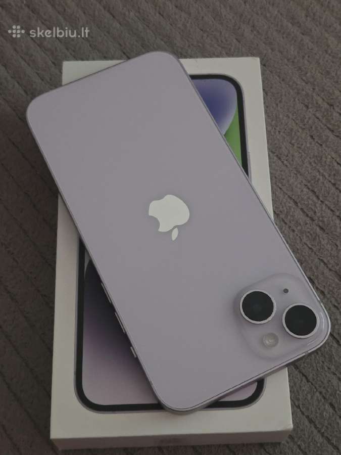 iPhone 14 plus purple - nuotraukos Nr. 4