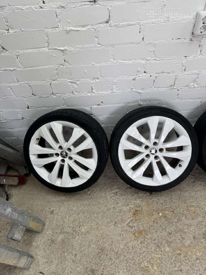 5x100 originalūs škoda Wrs Ratlankiai - nuotraukos Nr. 2