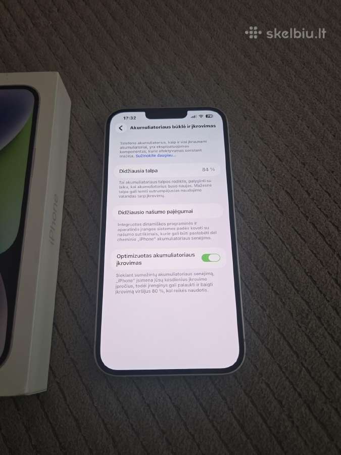 iPhone 14 plus purple - nuotraukos Nr. 7