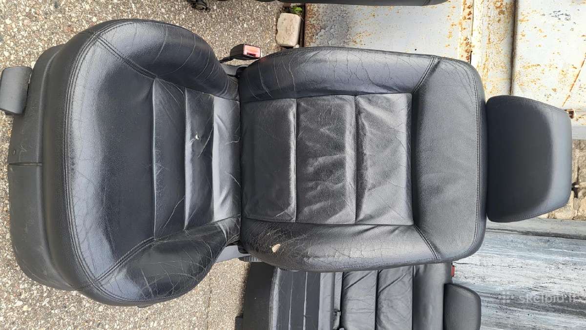 VW passat b5.5 sedan odinis salonas,juodas. - nuotraukos Nr. 3