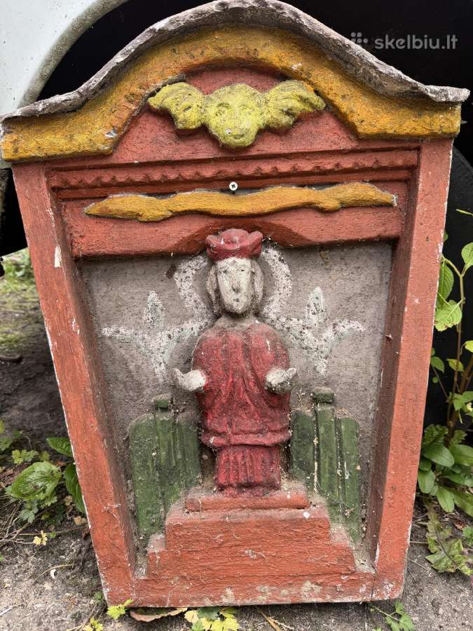 Liaudiškos skulptūrėles - Autentiška medinė - nuotraukos Nr. 4