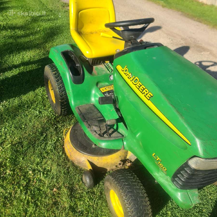Jone deere žolės pjovimo traktoriukas - nuotraukos Nr. 3