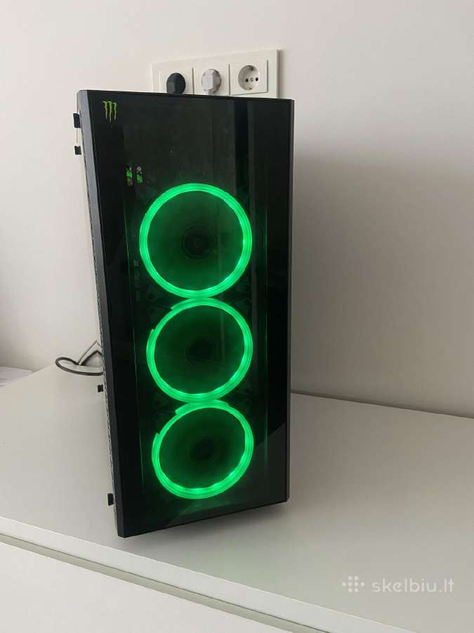 Žaidimų ir darbo kompiuteris radeon rx 580 - nuotraukos Nr. 2