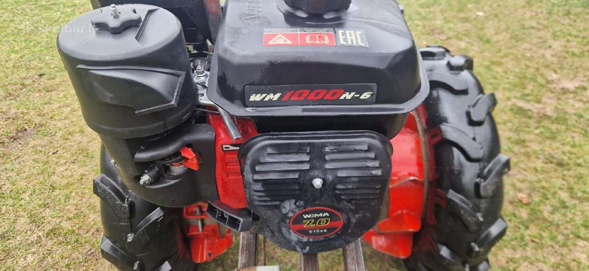 Galingas motoblokas Weima Wm1000n-6 (7 Ag) - nuotraukos Nr. 7