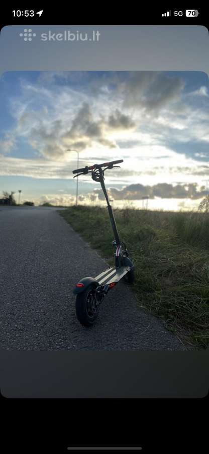 EVO elektrinis paspirtukas - nuotraukos Nr. 2