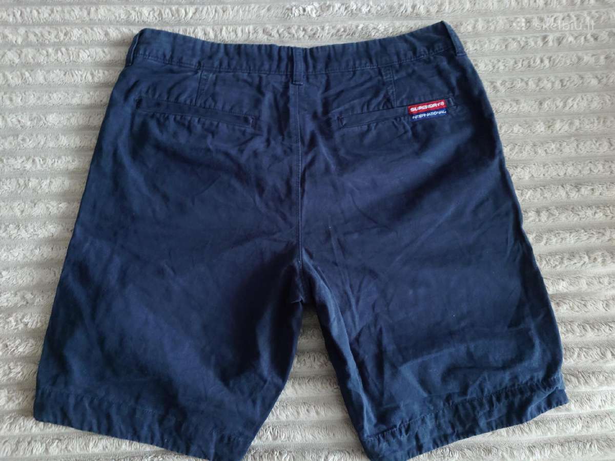 Vyriški chinos superdry šortai - nuotraukos Nr. 2