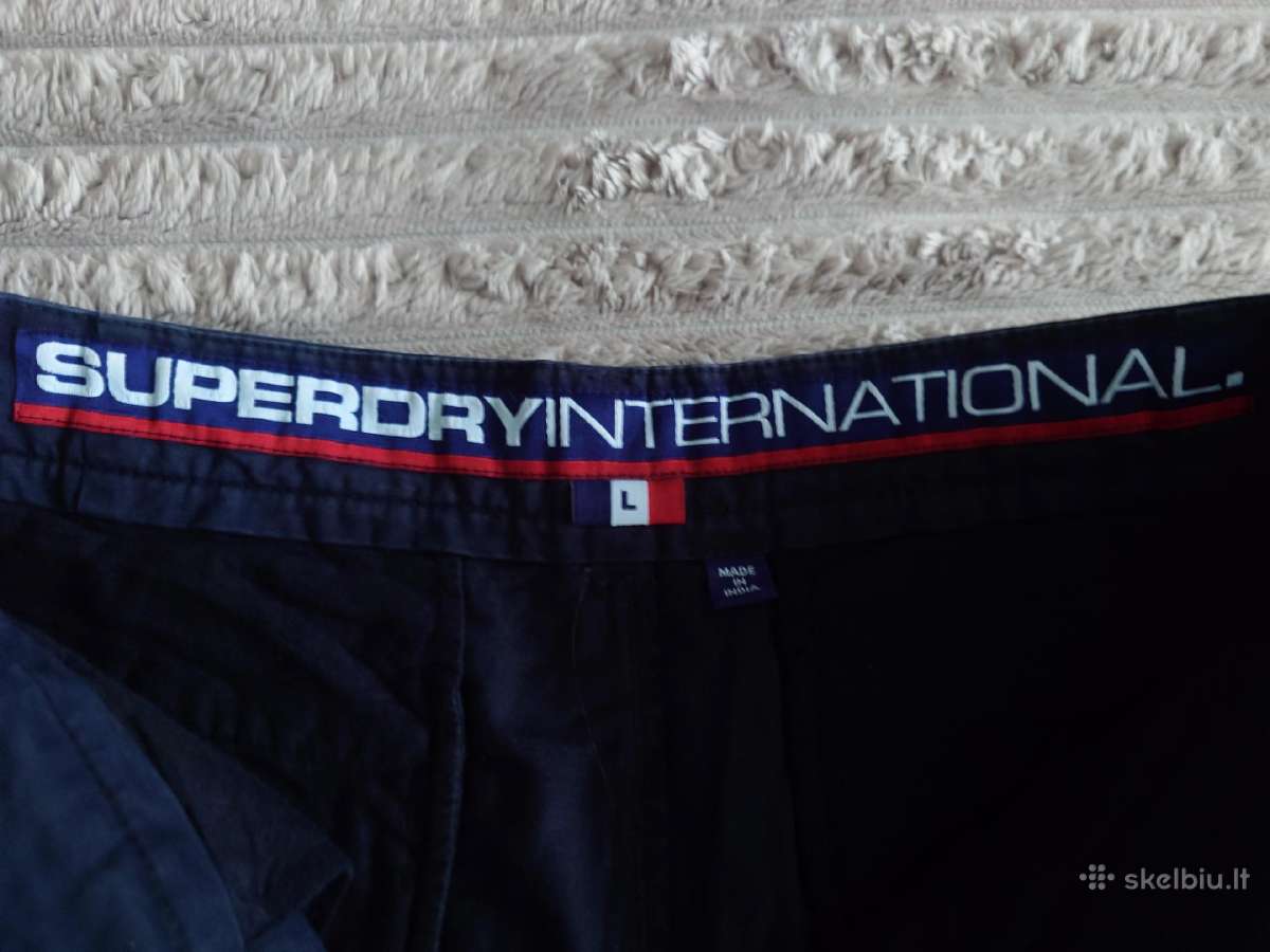 Vyriški chinos superdry šortai - nuotraukos Nr. 3