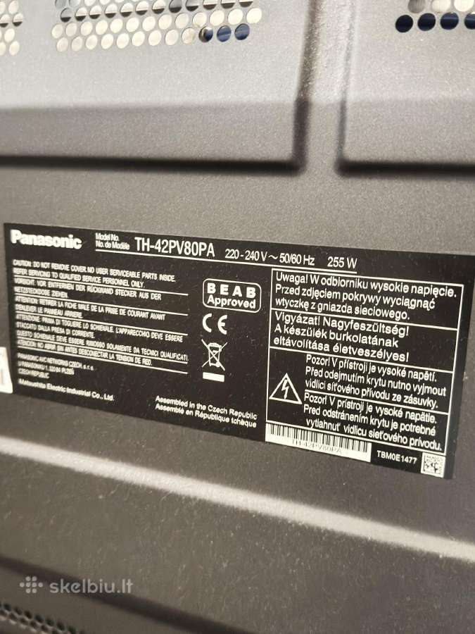 Nemokamai: televizorius Panasonic Viera - nuotraukos Nr. 6