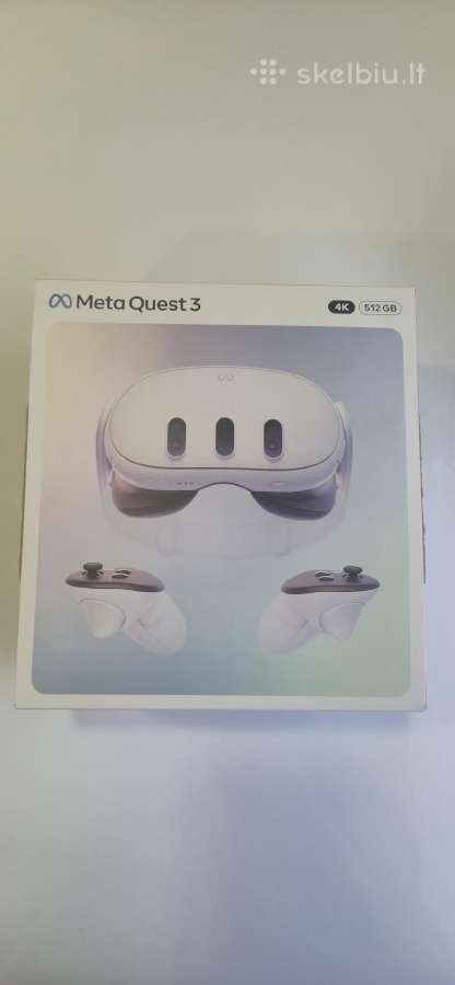 Meta Quest 3 512gb + Originalus 5m laidas - nuotraukos Nr. 3