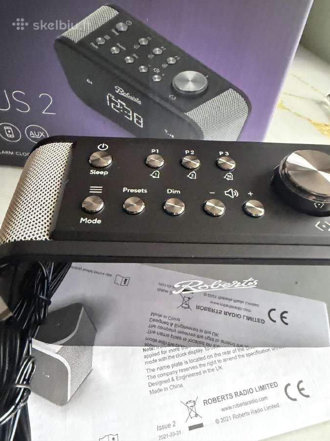 Roberts Ortus 2 Dab/dab+/fm radijas su žadintuvu - nuotraukos Nr. 7