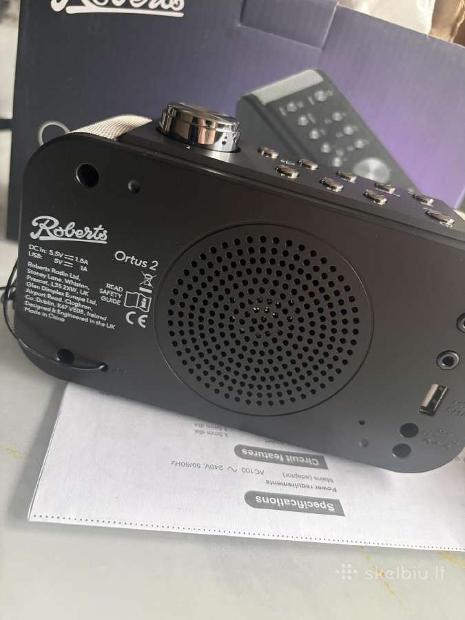 Roberts Ortus 2 Dab/dab+/fm radijas su žadintuvu - nuotraukos Nr. 9