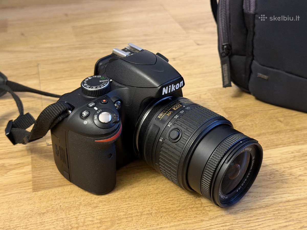 Nikon D3200 / 18-55mm Af-s / 22k kadrų - nuotraukos Nr. 4