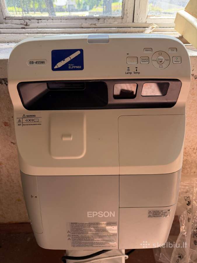 Epson bright Link 450 Wi. projektorius. - nuotraukos Nr. 2
