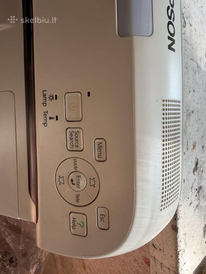 Epson bright Link 450 Wi. projektorius. - nuotraukos Nr. 4
