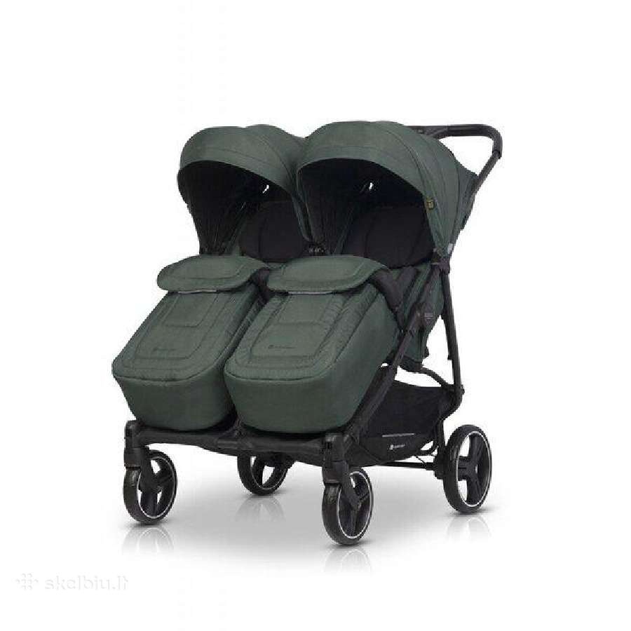 Dvynukų vežimėlis Euro-cart Doblo, Jungle - nuotraukos Nr. 5
