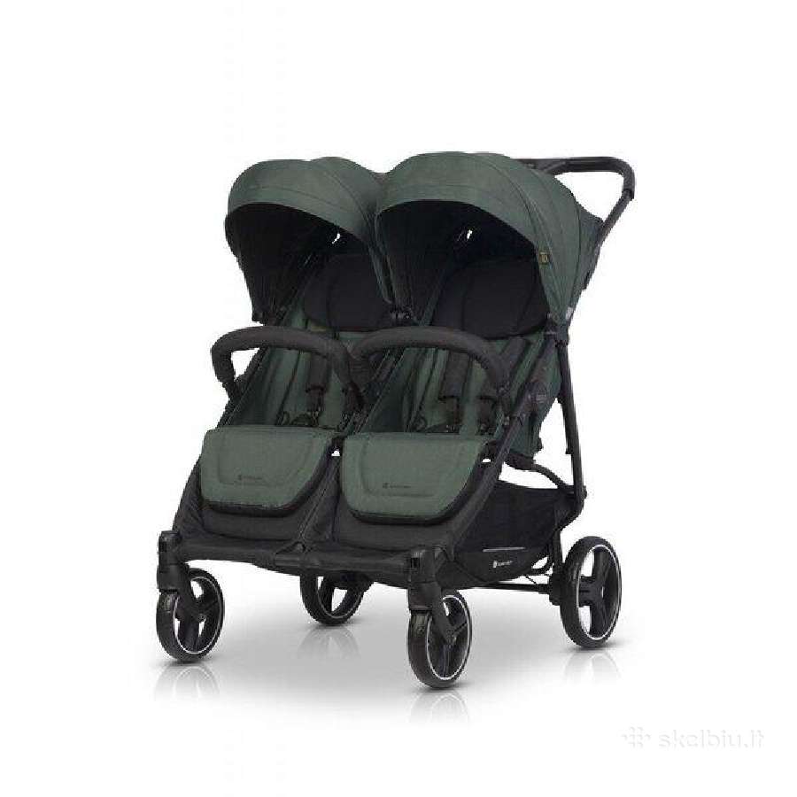 Dvynukų vežimėlis Euro-cart Doblo, Jungle - nuotraukos Nr. 6