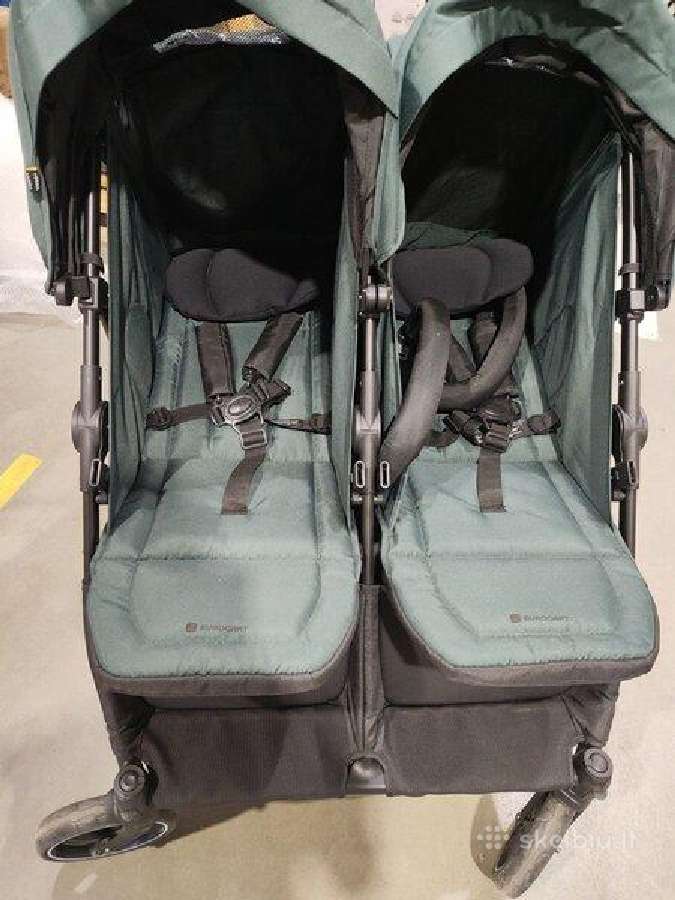Dvynukų vežimėlis Euro-cart Doblo, Jungle - nuotraukos Nr. 7
