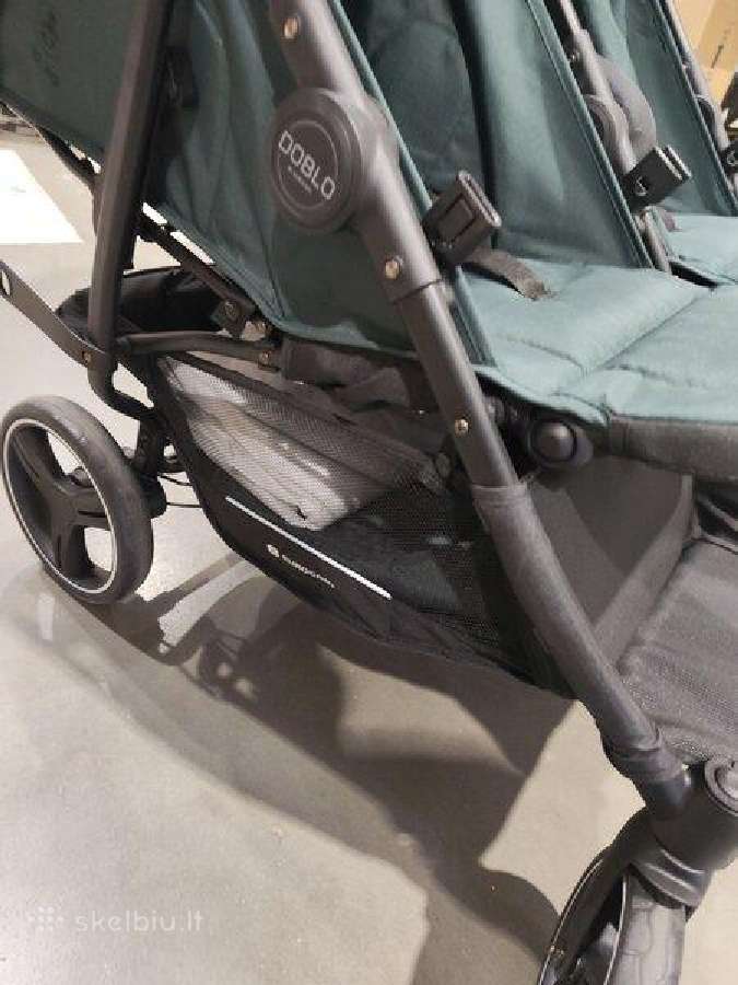 Dvynukų vežimėlis Euro-cart Doblo, Jungle - nuotraukos Nr. 8