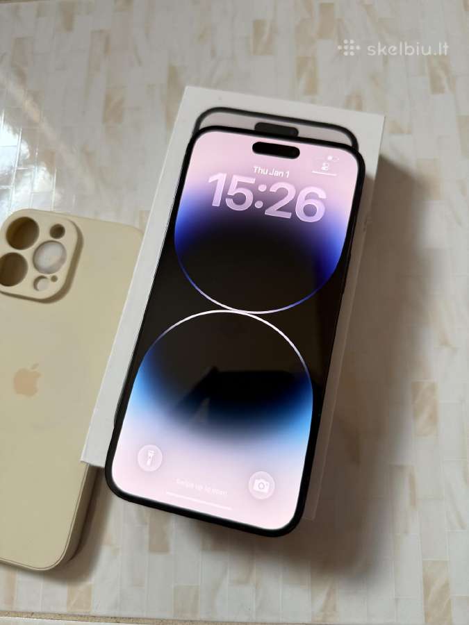 iPhone 14 Pro Max 256gb Black - nuotraukos Nr. 2
