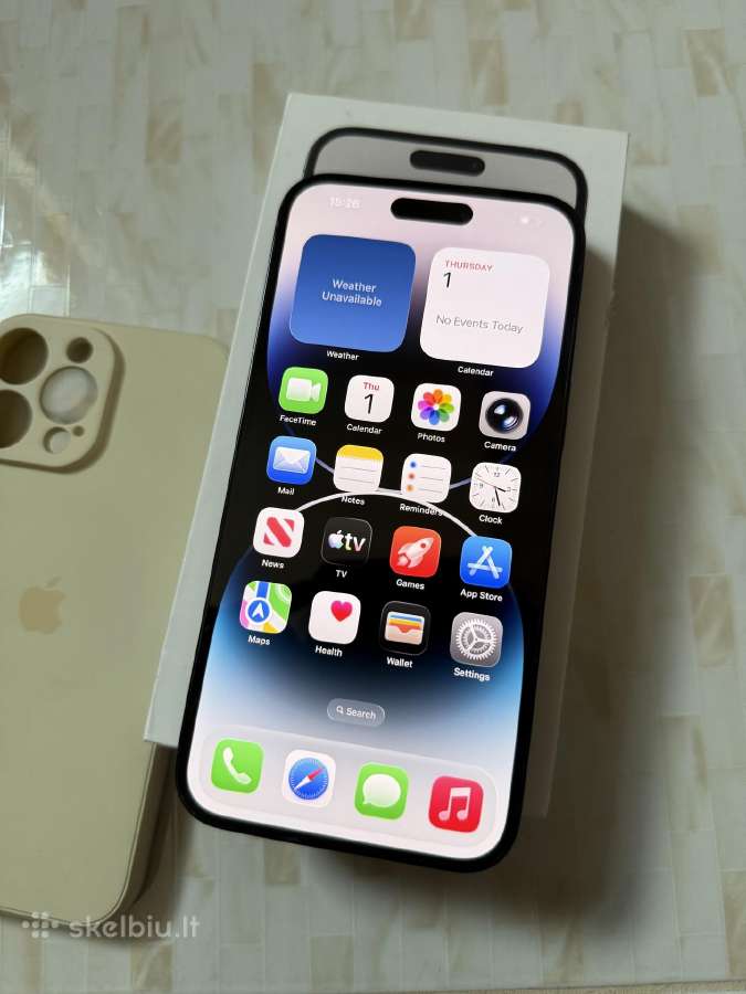 iPhone 14 Pro Max 256gb Black - nuotraukos Nr. 3