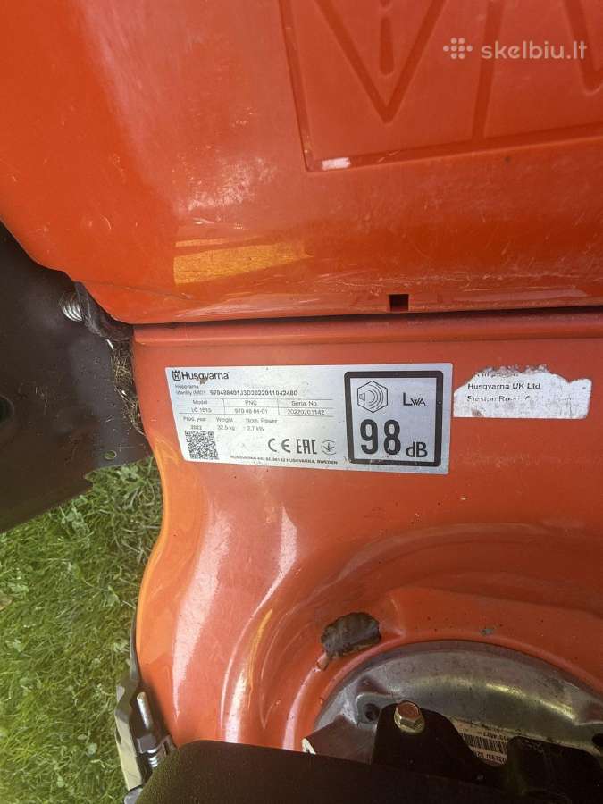 Husqvarna Lc 151 s žoliapjovė - nuotraukos Nr. 2