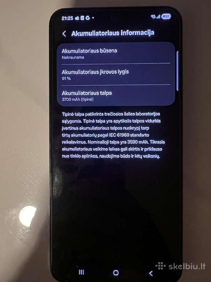 Samsung Galaxy S22 - nuotraukos Nr. 3