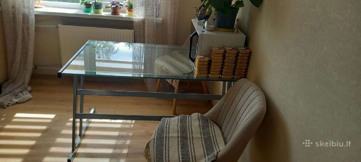 Virtuvinis stiklinis stalas - nuotraukos Nr. 5