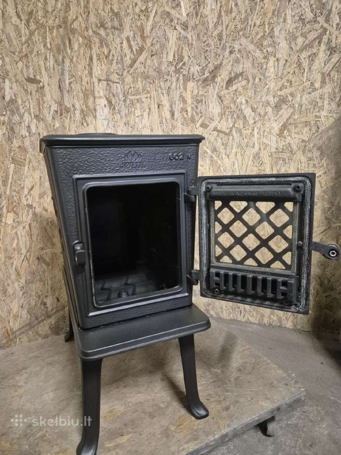 Norvegiška ketaus krosnelė Jotul 602n - nuotraukos Nr. 7
