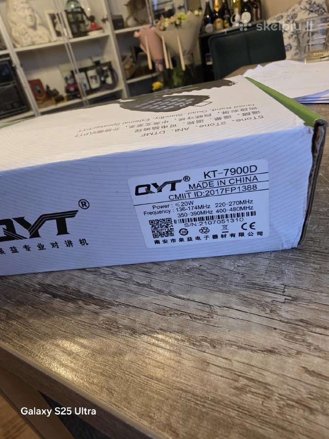 Qyt Kt-7900d automobilio racija - nuotraukos Nr. 2