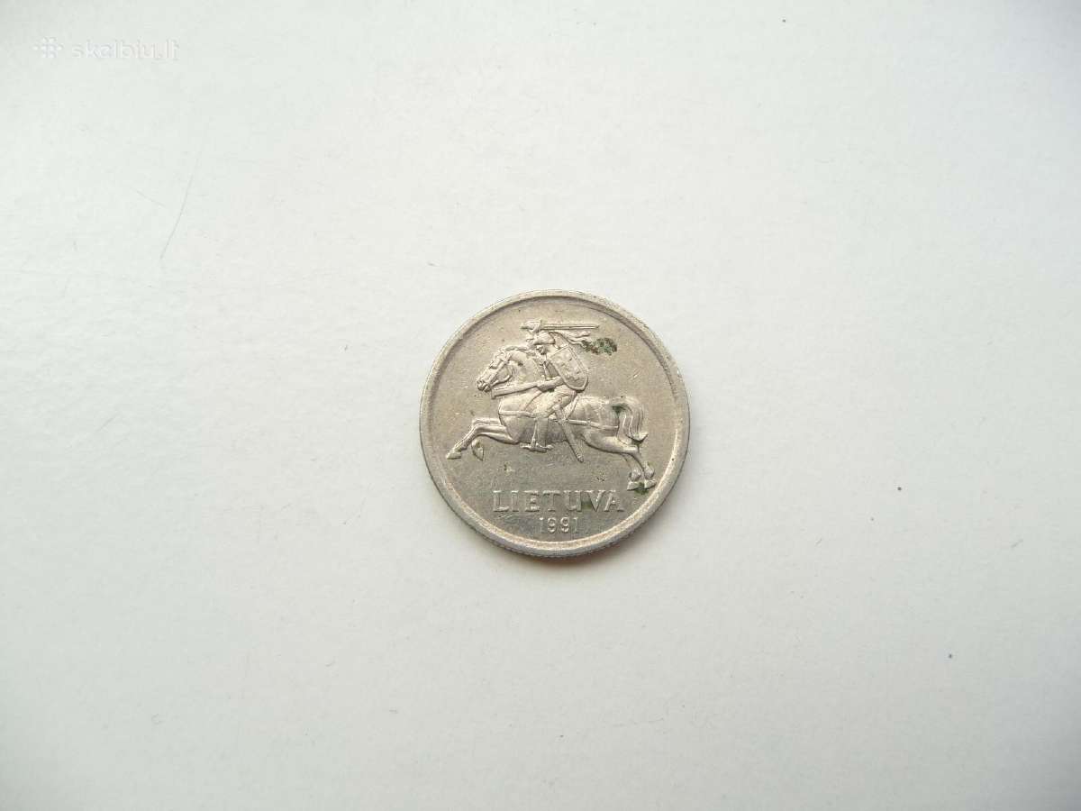 1991 metų 1 litas - nuotraukos Nr. 2