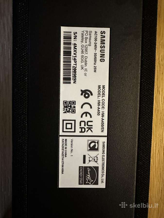 Samsung Hw-a450 - nuotraukos Nr. 2