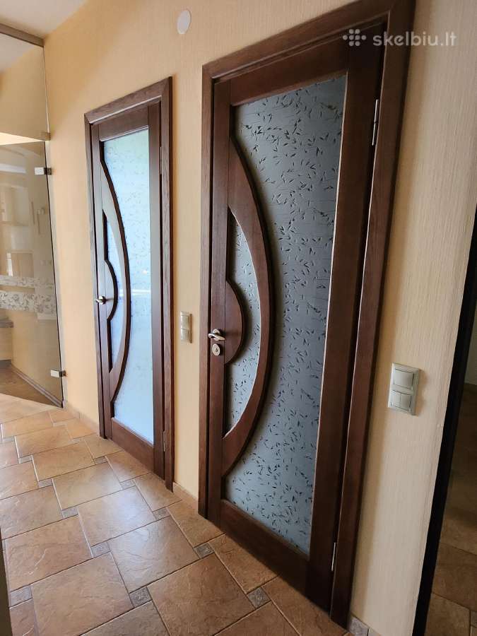 Medžio masyvo ažuolinės vidaus durys - nuotraukos Nr. 2