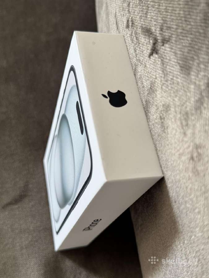 Apple iPhone 15 128 GB Black – visiškai naujas - nuotraukos Nr. 3