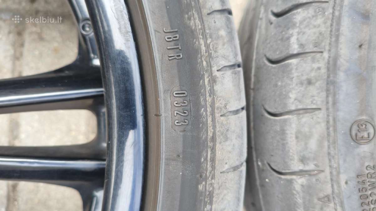 Stilingi Mercedes R19 ratlankiai (5x112, 8.5j, Et3 - nuotraukos Nr. 6