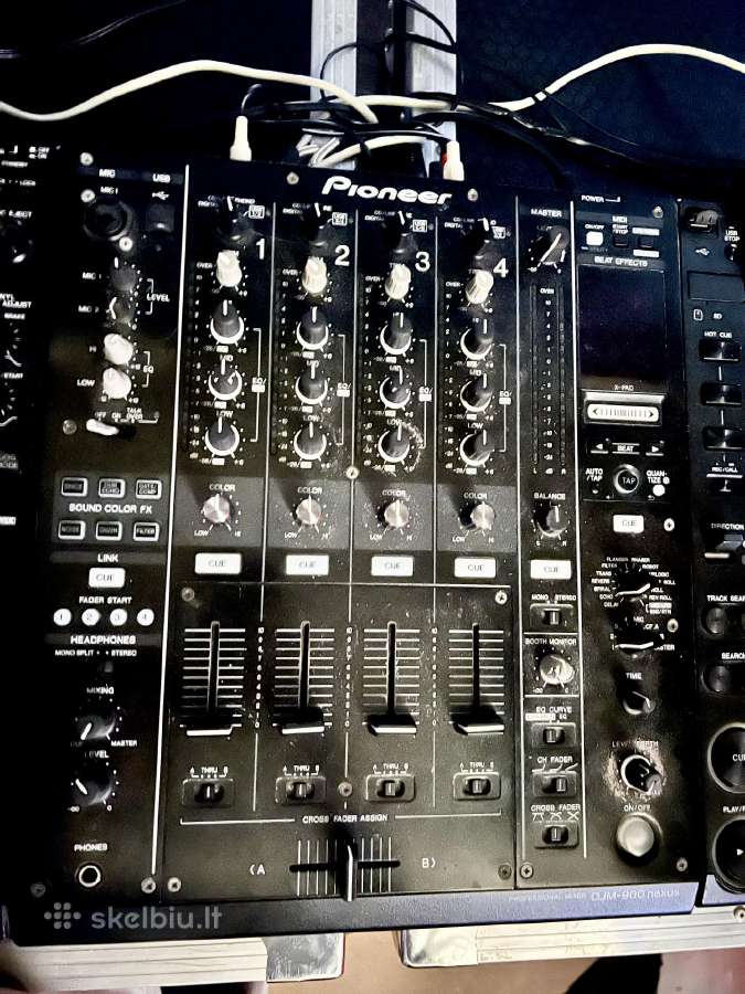 Pioneer Djm 900 nxs + Cdj 2000 komplektas - nuotraukos Nr. 3