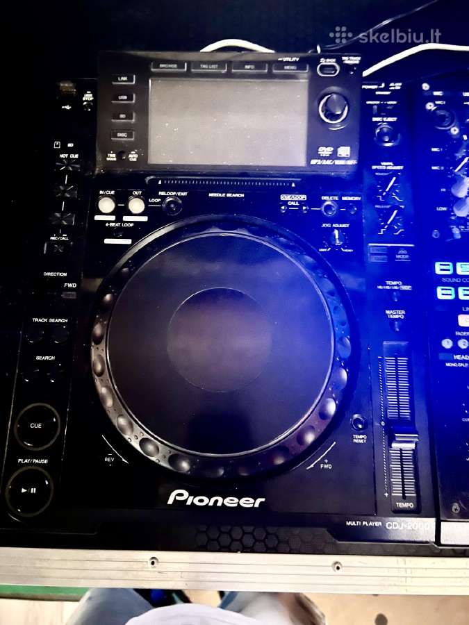 Pioneer Djm 900 nxs + Cdj 2000 komplektas - nuotraukos Nr. 5