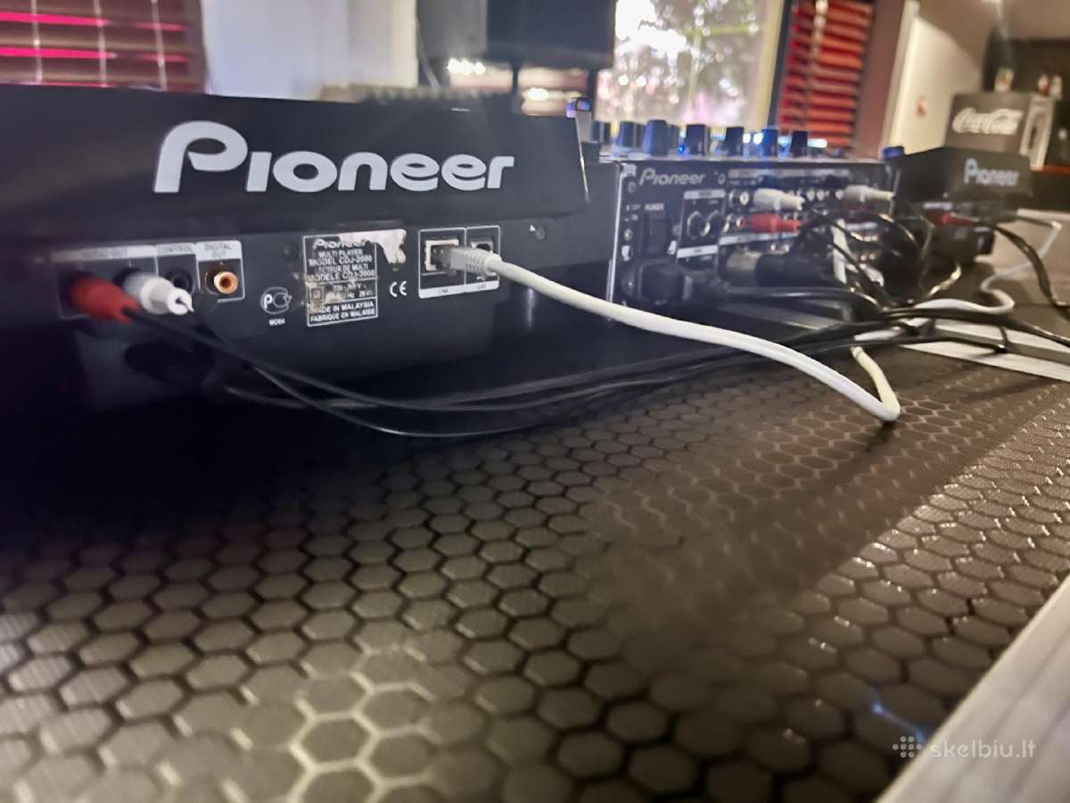 Pioneer Djm 900 nxs + Cdj 2000 komplektas - nuotraukos Nr. 7