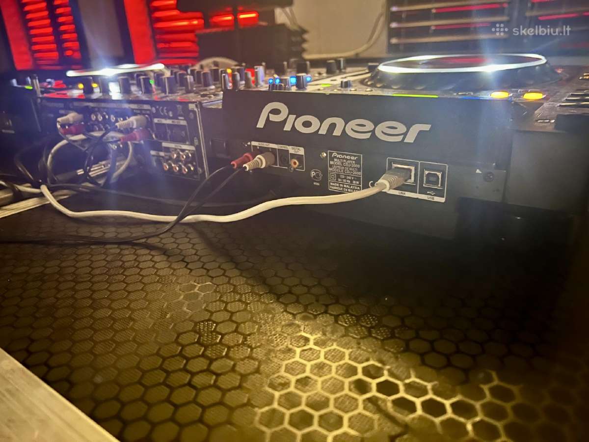 Pioneer Djm 900 nxs + Cdj 2000 komplektas - nuotraukos Nr. 8