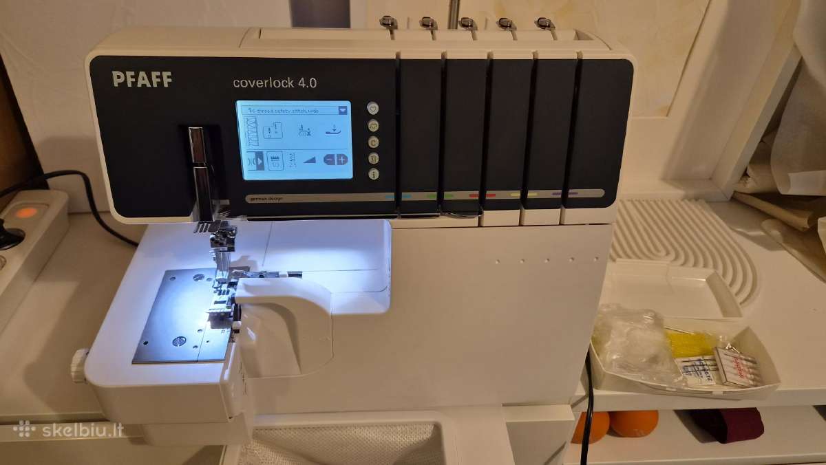 Pfaff Coverlock 4.0 overlokas - nuotraukos Nr. 2