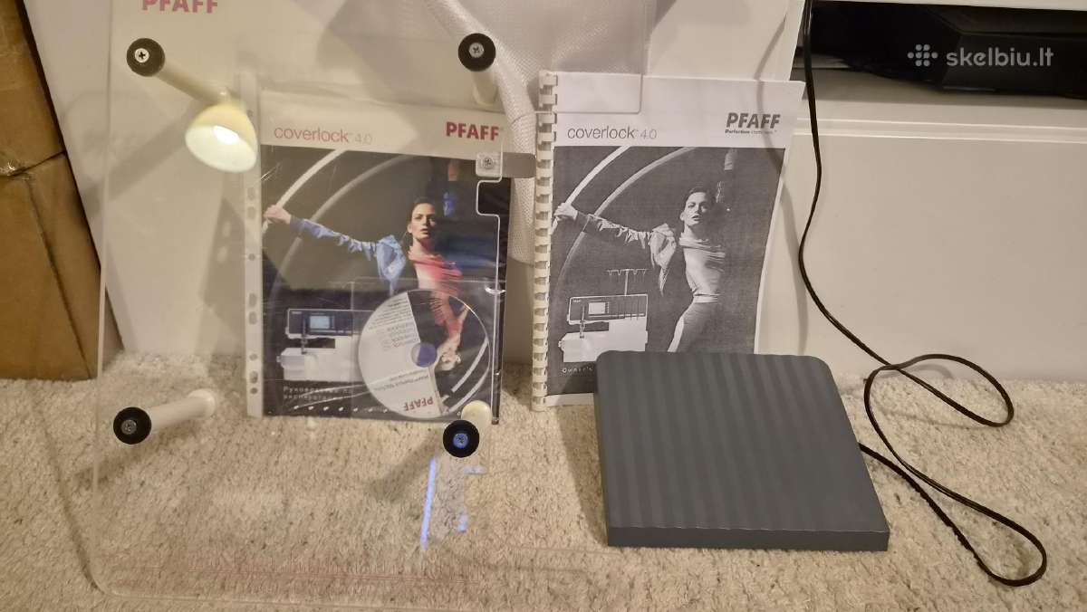 Pfaff Coverlock 4.0 overlokas - nuotraukos Nr. 4