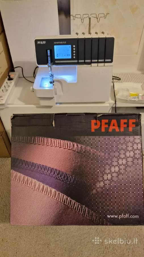 Pfaff Coverlock 4.0 overlokas - nuotraukos Nr. 7