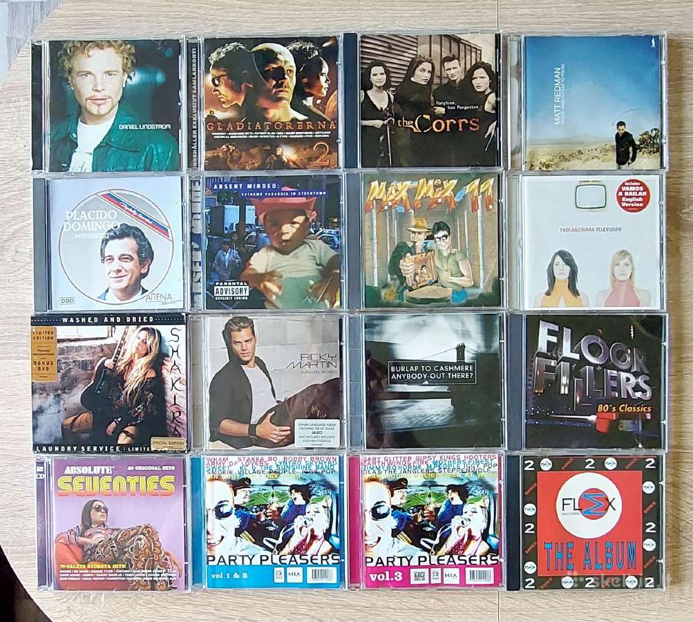 Originalūs CD. Trys Lotai po 10€. Klaipeda - nuotraukos Nr. 2