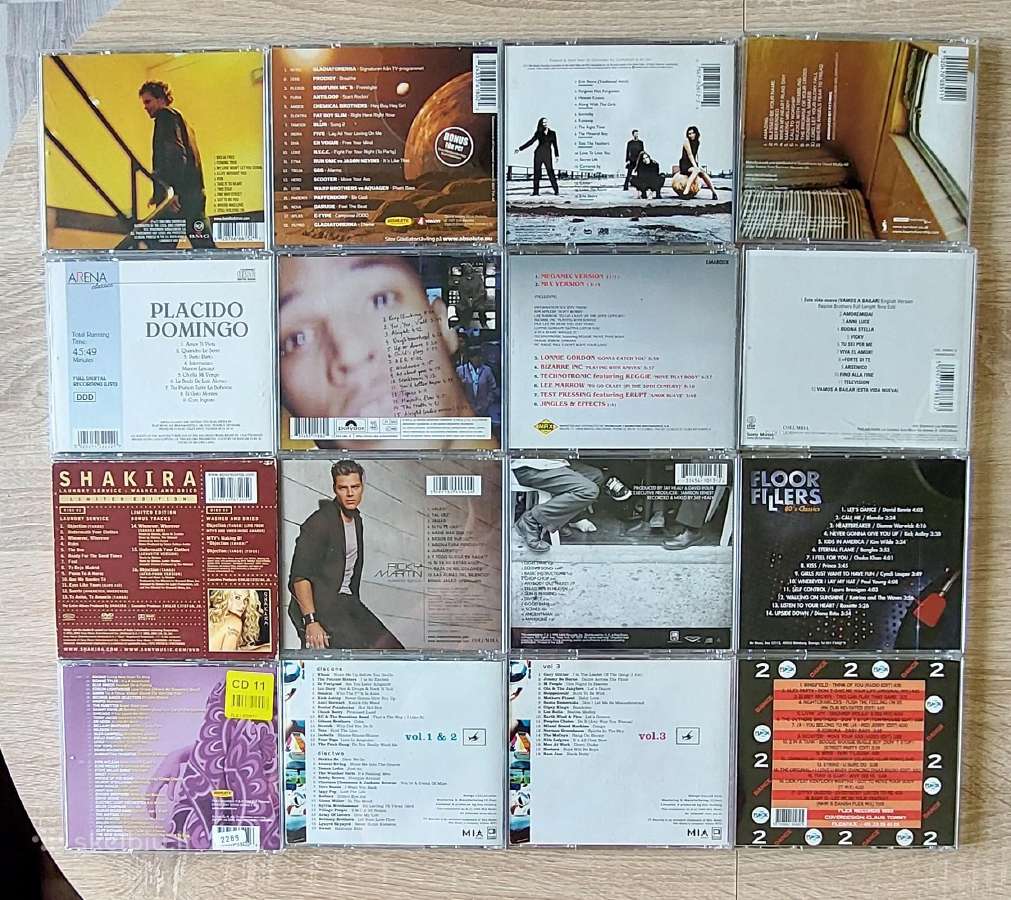 Originalūs CD. Trys Lotai po 10€. Klaipeda - nuotraukos Nr. 3