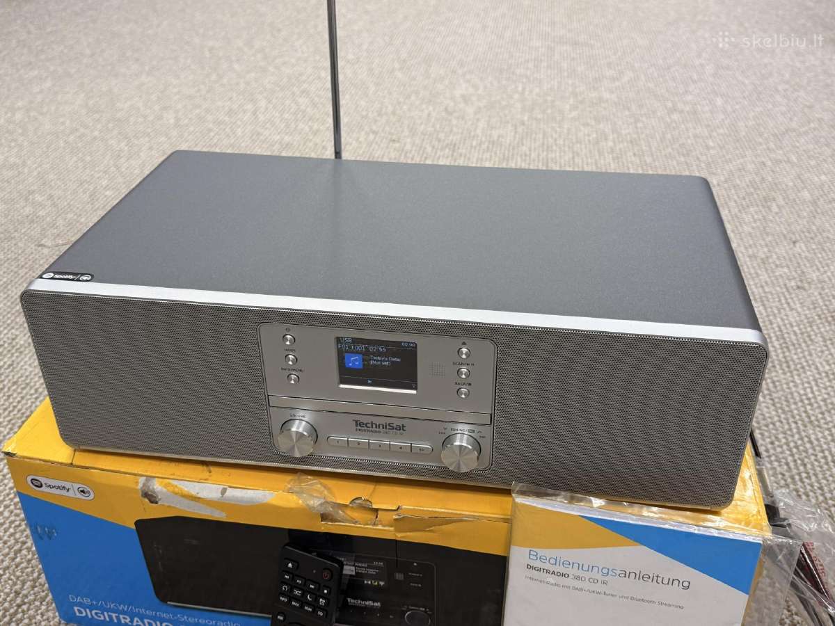Naujas Technisat Digitradio 380 CD Ir internetinis - nuotraukos Nr. 3