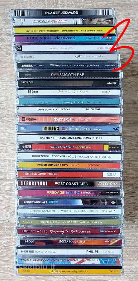 Originalūs CD. Trys Lotai po 10€. Klaipeda - nuotraukos Nr. 11